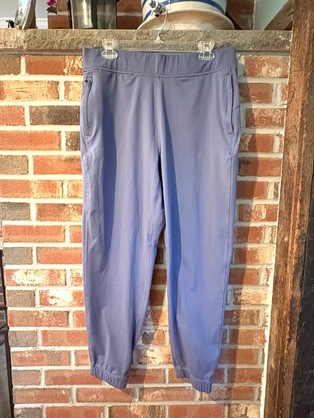 90 Degree by Reflex Women’s Gray Interlock Evercore Jogger Size XL